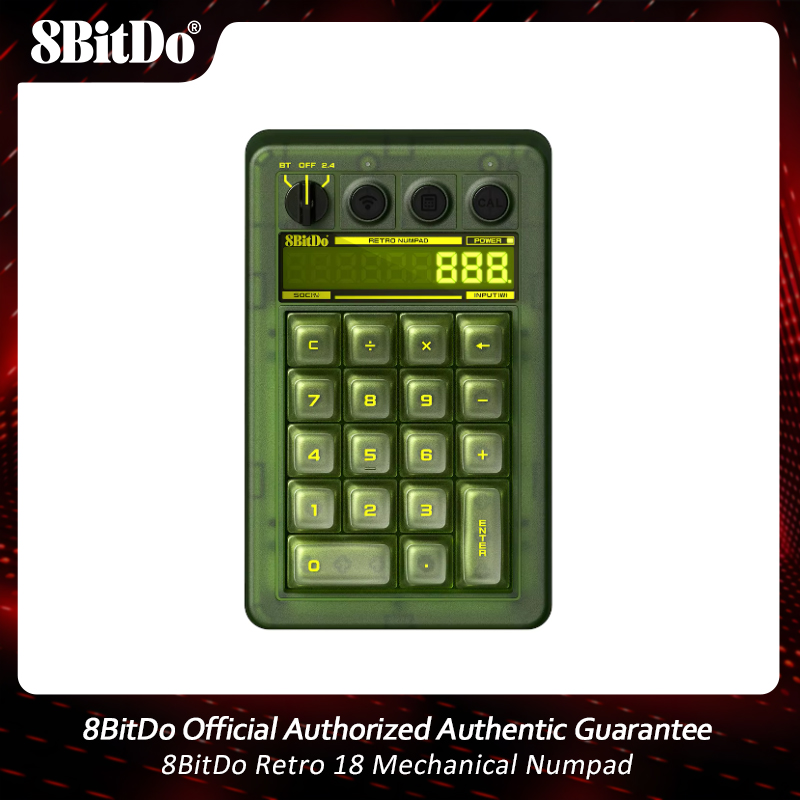Retro Gaming Xbox - Механическая цифровая клавиатура 8BitDo Retro 18