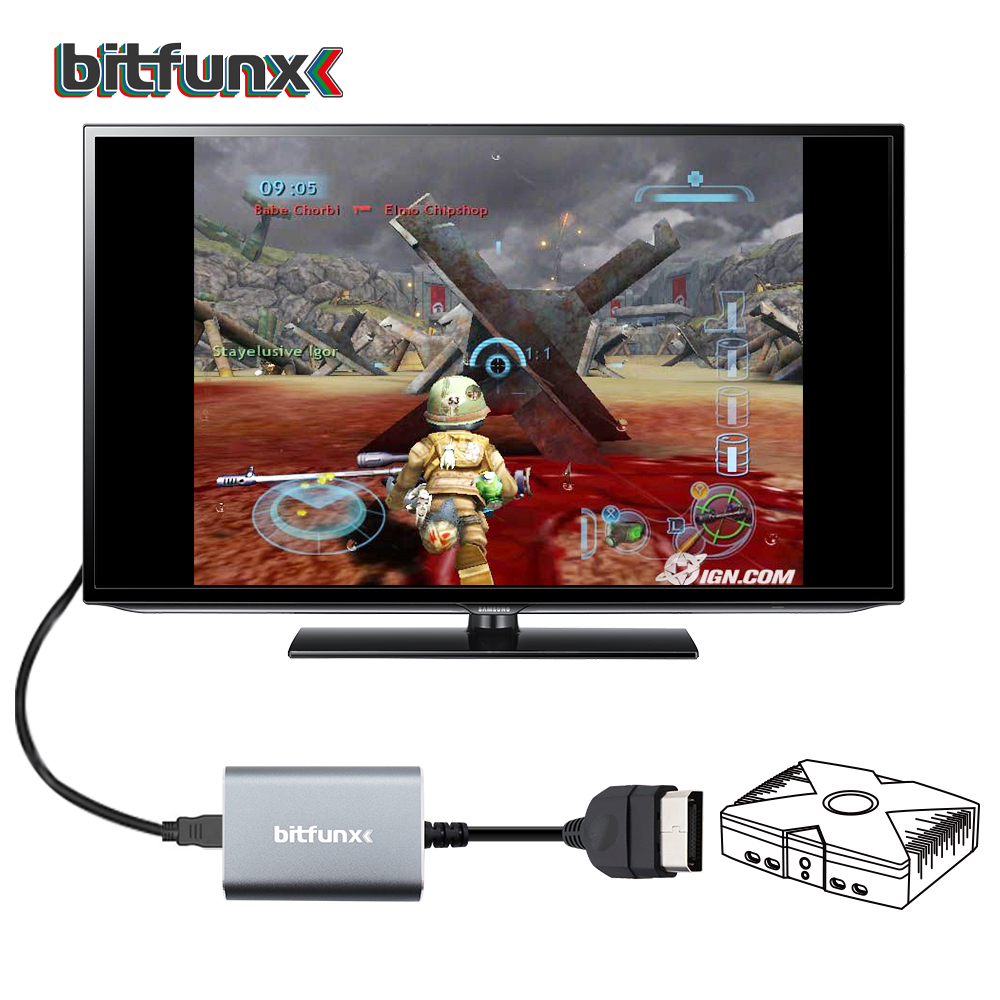 Bitfunx YPBPR в цифровой HDMI  – обзор и цена Retro Gaming Xbox